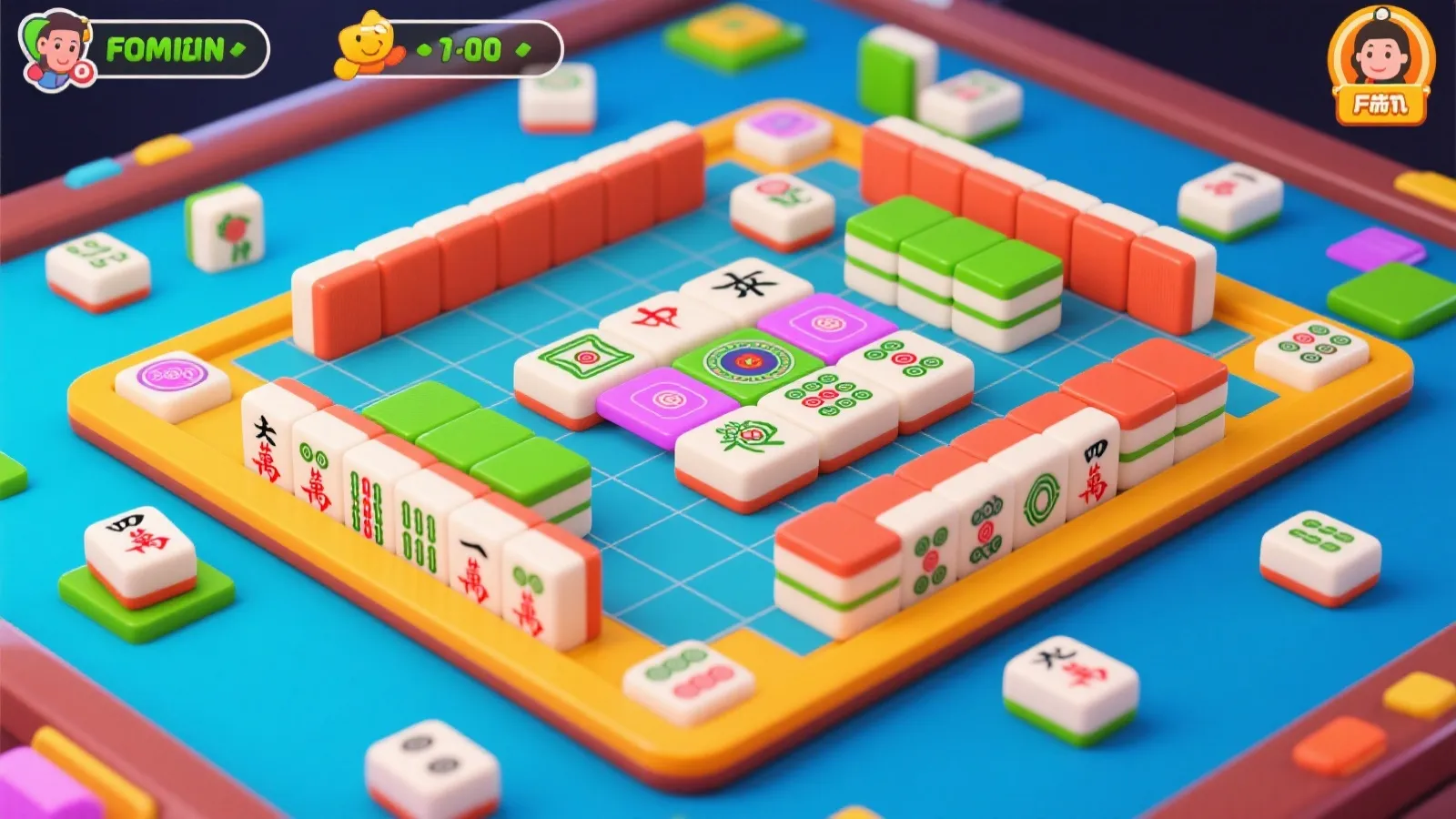 麻将胡了2 背景